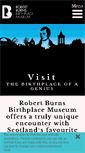 Mobile Screenshot of burnsmuseum.org.uk